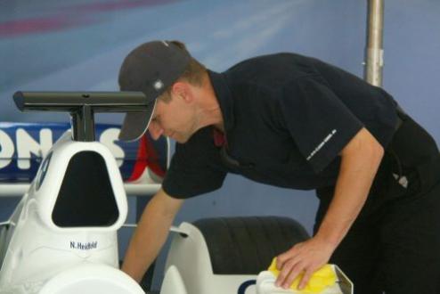 Formel 1 Dienstwagen von Nick Heidfeld